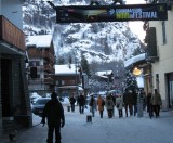 Central street of Courmayeur