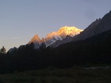 Sunrise on Mont Blanc