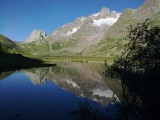 Lake Combal in the Val Veny 